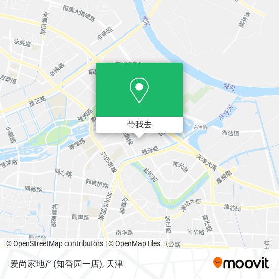 爱尚家地产(知香园一店)地图