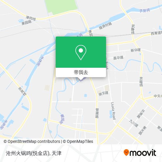 沧州火锅鸡(悦金店)地图