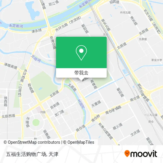 五福生活购物广场地图