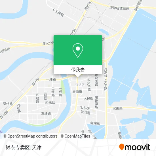 衬衣专卖区地图