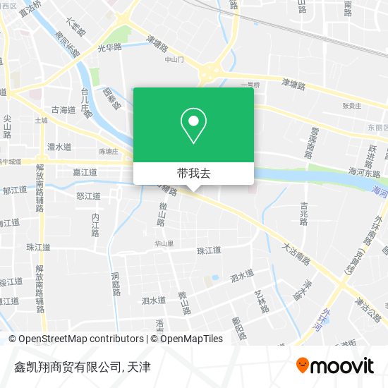 鑫凯翔商贸有限公司地图
