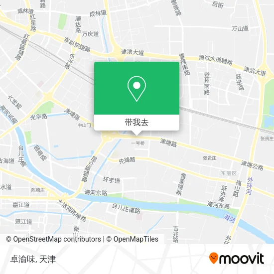 卓渝味地图