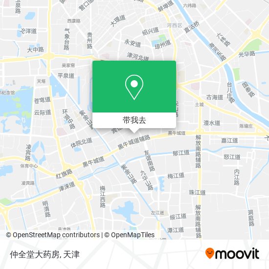 仲全堂大药房地图
