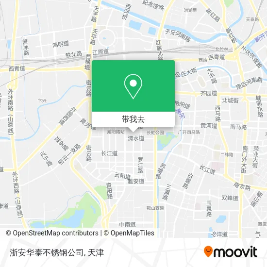 浙安华泰不锈钢公司地图