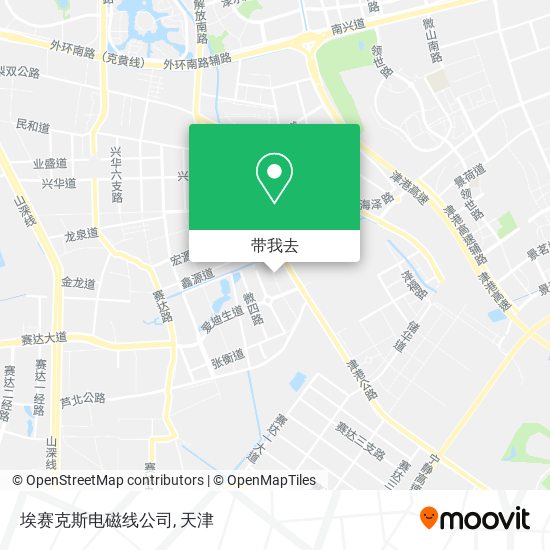 埃赛克斯电磁线公司地图