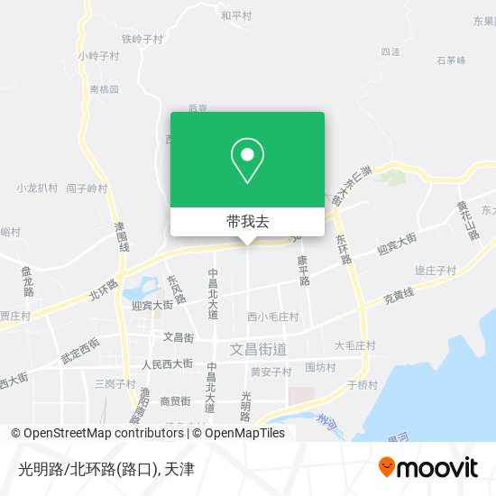 光明路/北环路(路口)地图