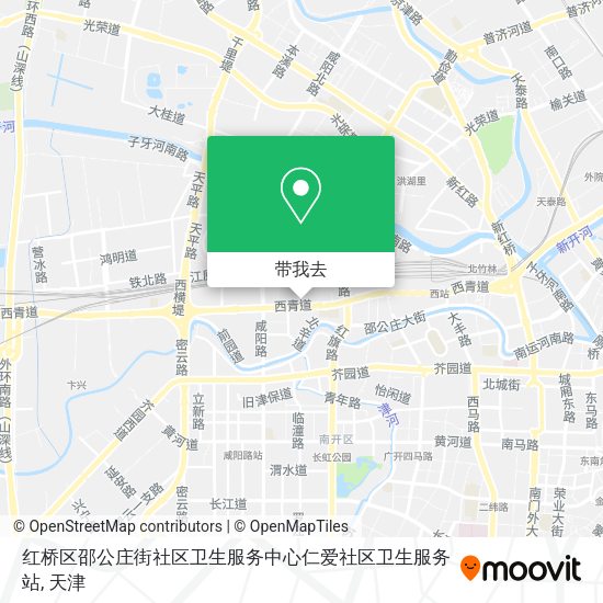 红桥区邵公庄街社区卫生服务中心仁爱社区卫生服务站地图