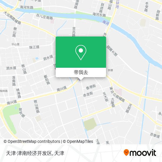 天津·津南经济开发区地图