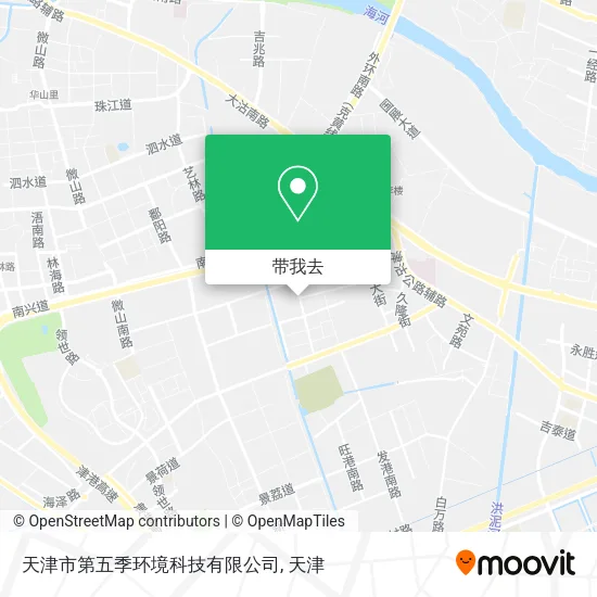 天津市第五季环境科技有限公司地图