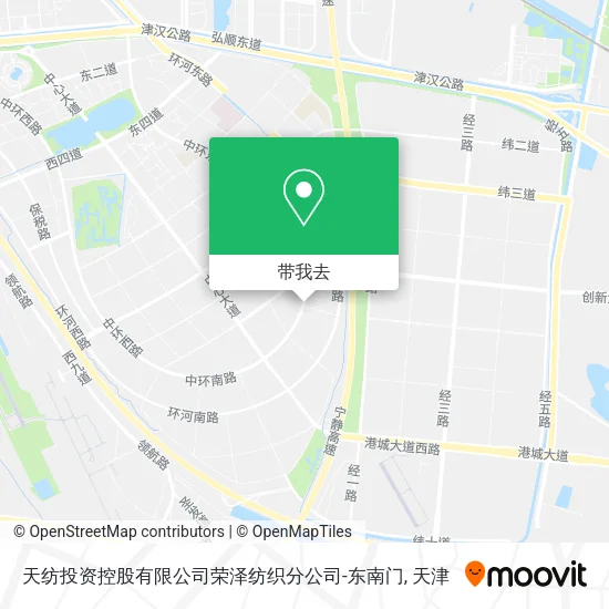 天纺投资控股有限公司荣泽纺织分公司-东南门地图