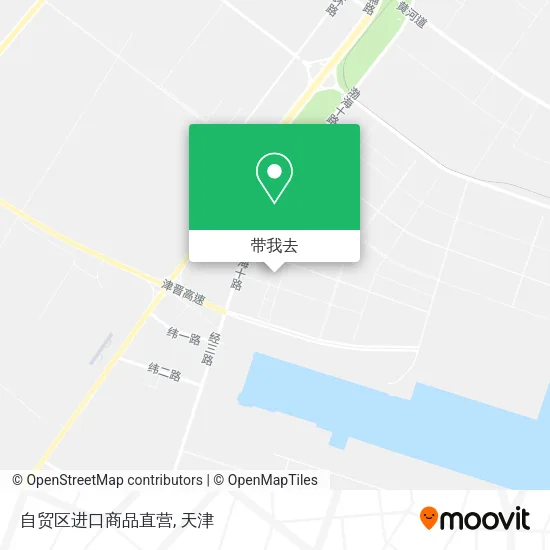 自贸区进口商品直营地图