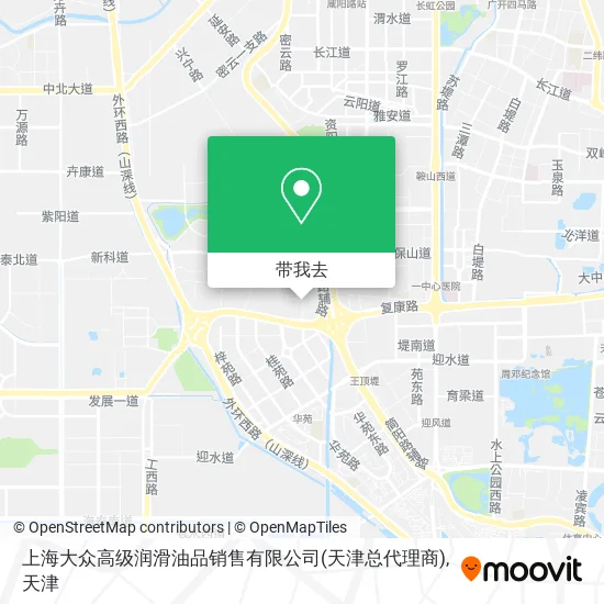 上海大众高级润滑油品销售有限公司(天津总代理商)地图