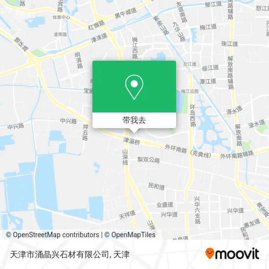 天津市涌晶兴石材有限公司地图