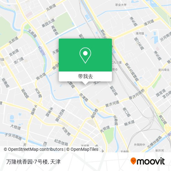 万隆桃香园-7号楼地图