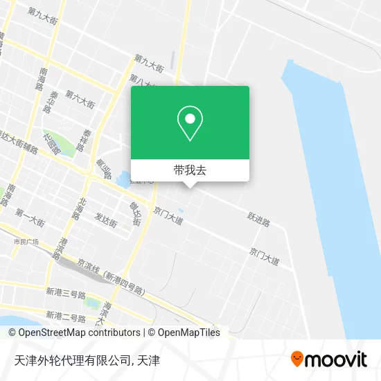 天津外轮代理有限公司地图