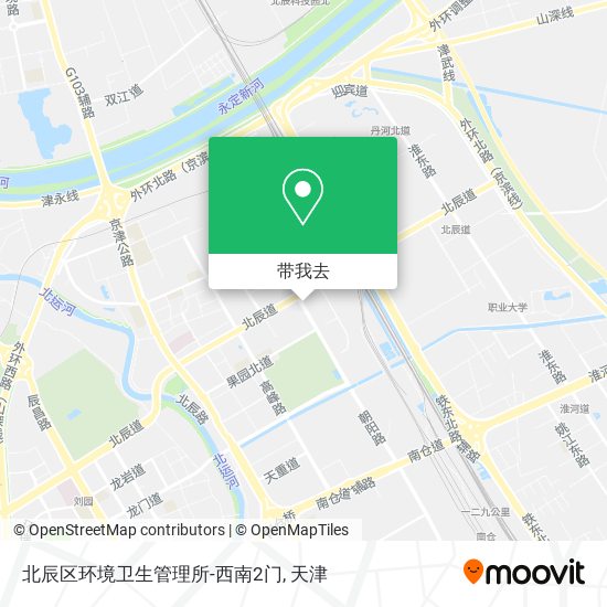 北辰区环境卫生管理所-西南2门地图