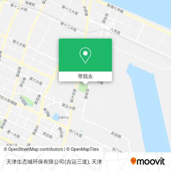 天津生态城环保有限公司(吉运三道)地图