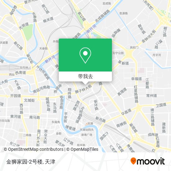 金狮家园-2号楼地图