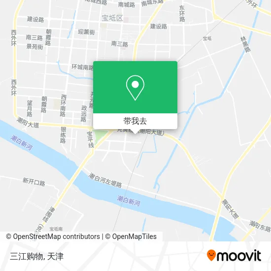 三江购物地图