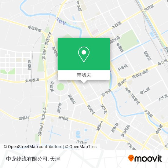 中龙物流有限公司地图