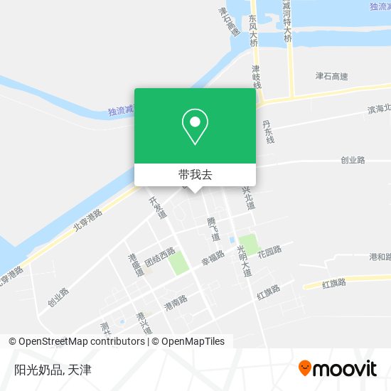 阳光奶品地图
