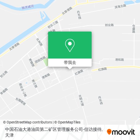 中国石油大港油田第二矿区管理服务公司-信访接待地图