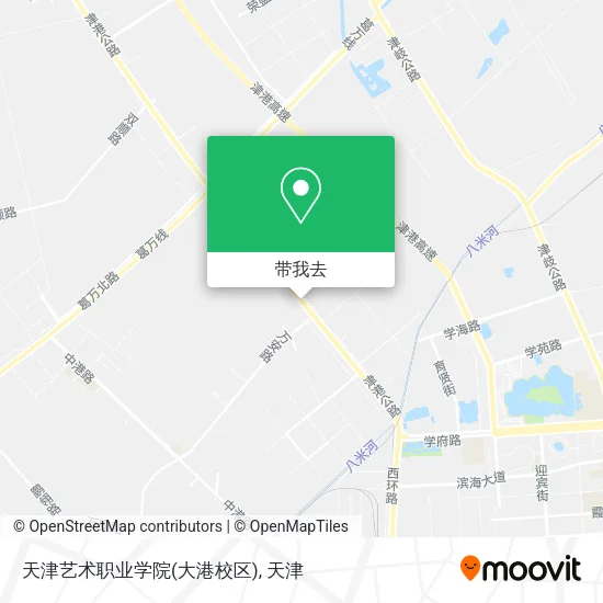 天津艺术职业学院(大港校区)地图