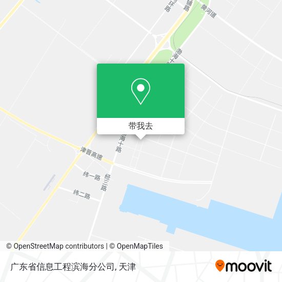 广东省信息工程滨海分公司地图