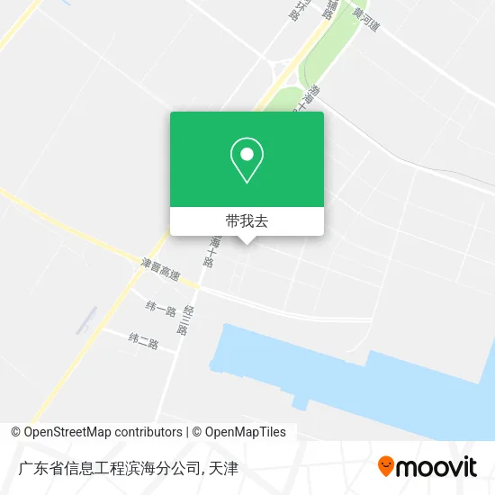广东省信息工程滨海分公司地图