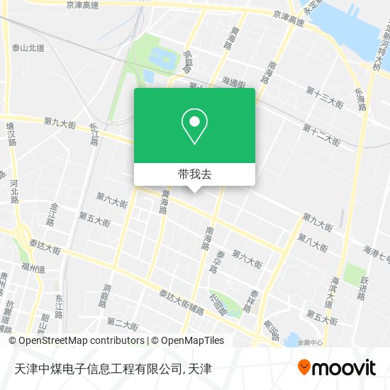 天津中煤电子信息工程有限公司地图