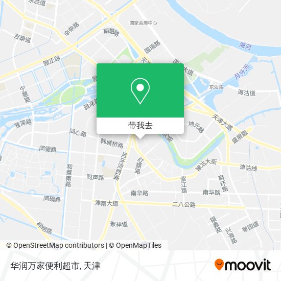 华润万家便利超市地图