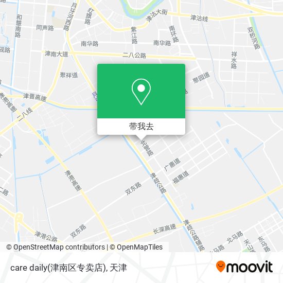 care daily(津南区专卖店)地图
