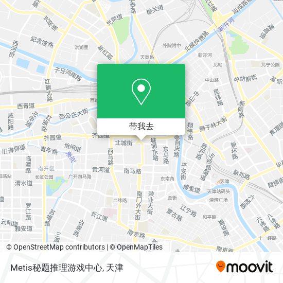 Metis秘题推理游戏中心地图