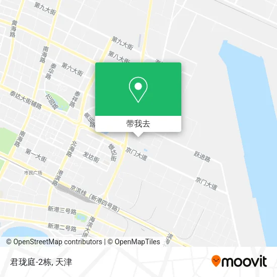 君珑庭-2栋地图