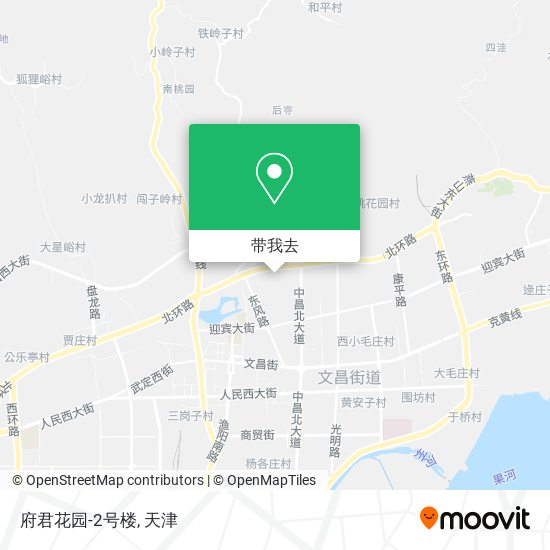 府君花园-2号楼地图
