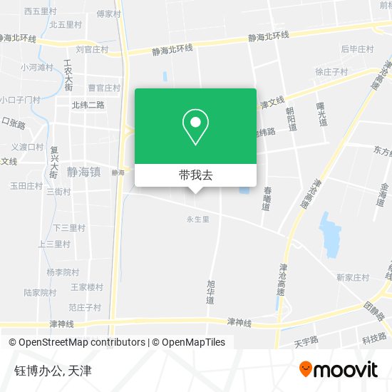 钰博办公地图