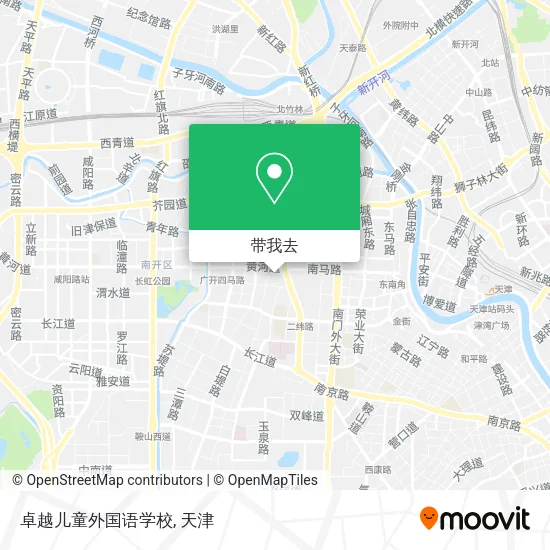 卓越儿童外国语学校地图