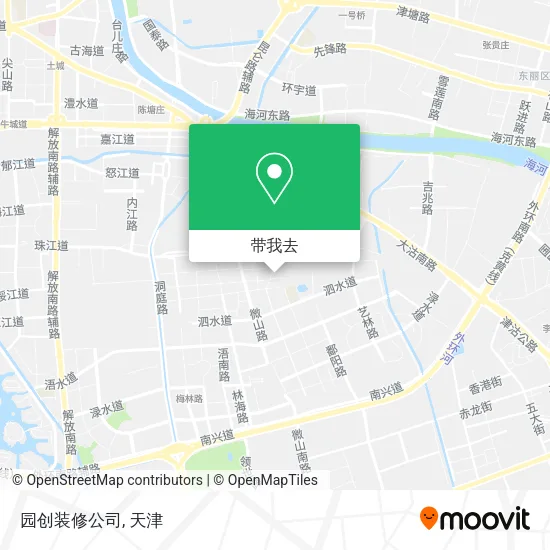 园创装修公司地图