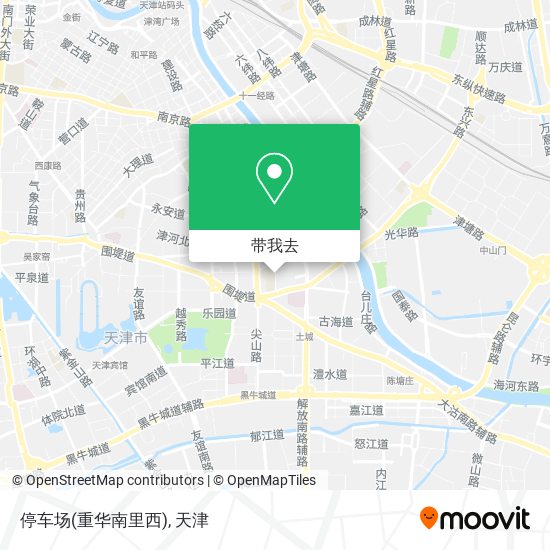 停车场(重华南里西)地图