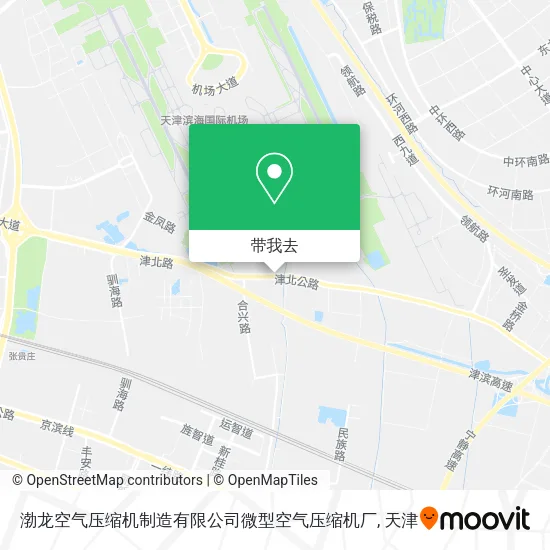 渤龙空气压缩机制造有限公司微型空气压缩机厂地图