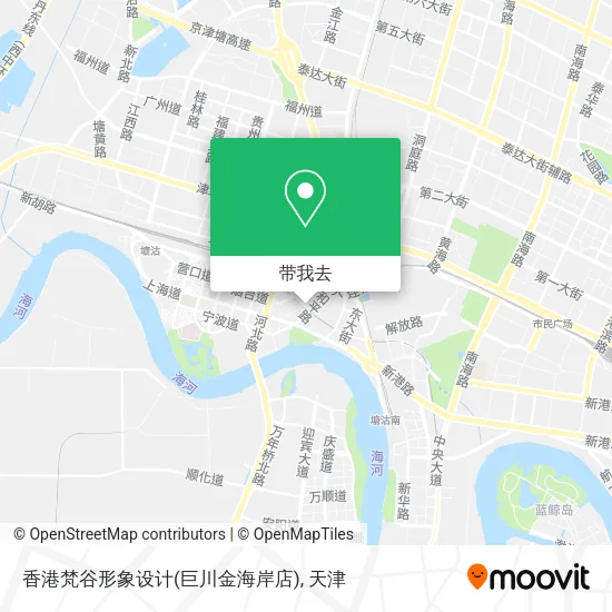 香港梵谷形象设计(巨川金海岸店)地图