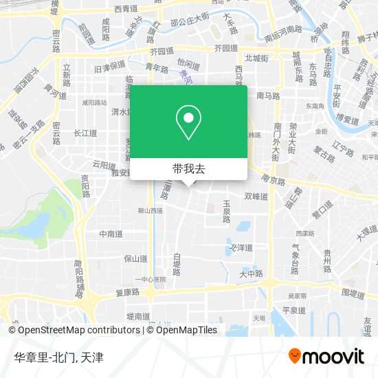 华章里-北门地图