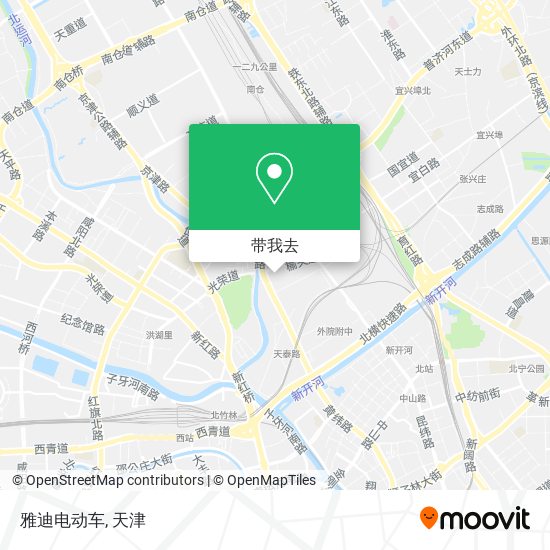 雅迪电动车地图
