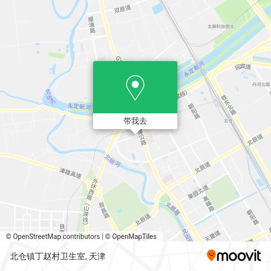 北仓镇丁赵村卫生室地图