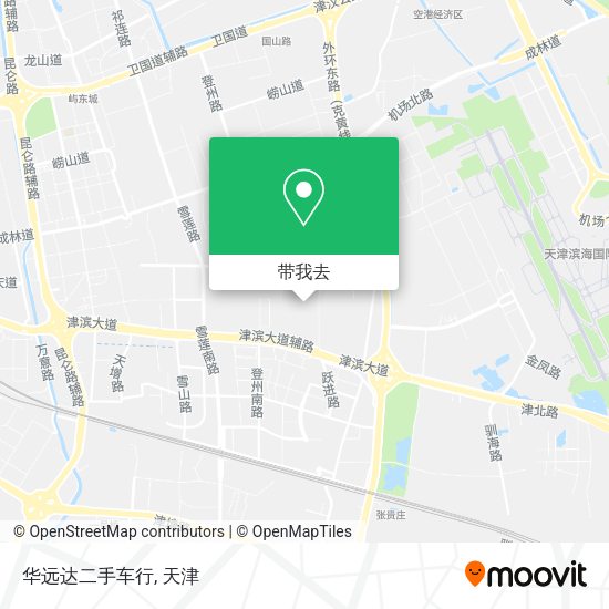华远达二手车行地图