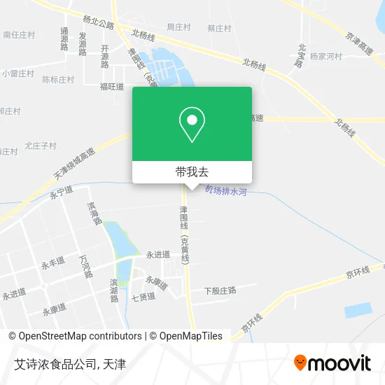 艾诗浓食品公司地图