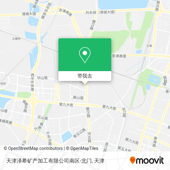 天津泽希矿产加工有限公司南区-北门地图