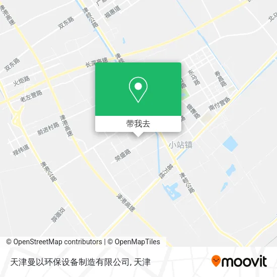 天津曼以环保设备制造有限公司地图