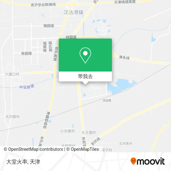 大堂火串地图