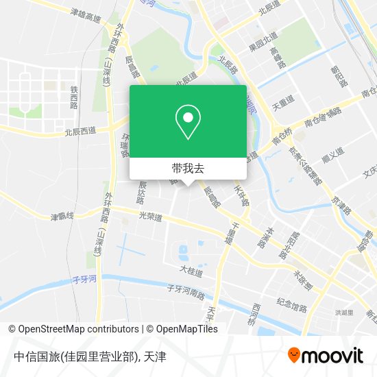 中信国旅(佳园里营业部)地图